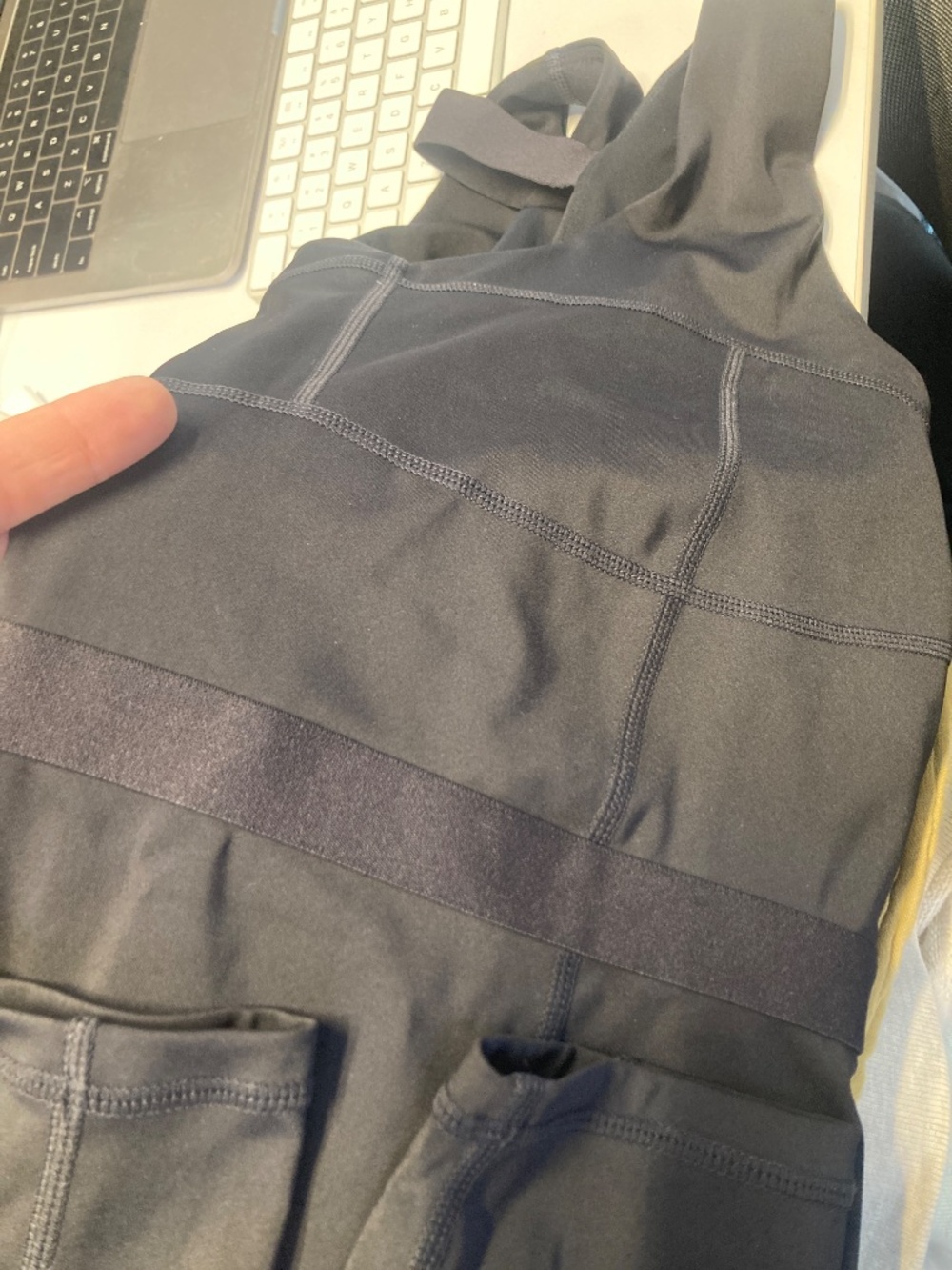 Fabletics Motion365+ black jumpsuit size L - Picture 7 of 8